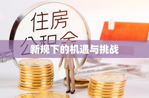 阳信新规下的机遇与挑战