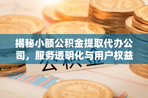 阳信揭秘小额公积金提取代办公司，服务透明化与用户权益保障