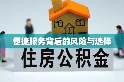阳信便捷服务背后的风险与选择